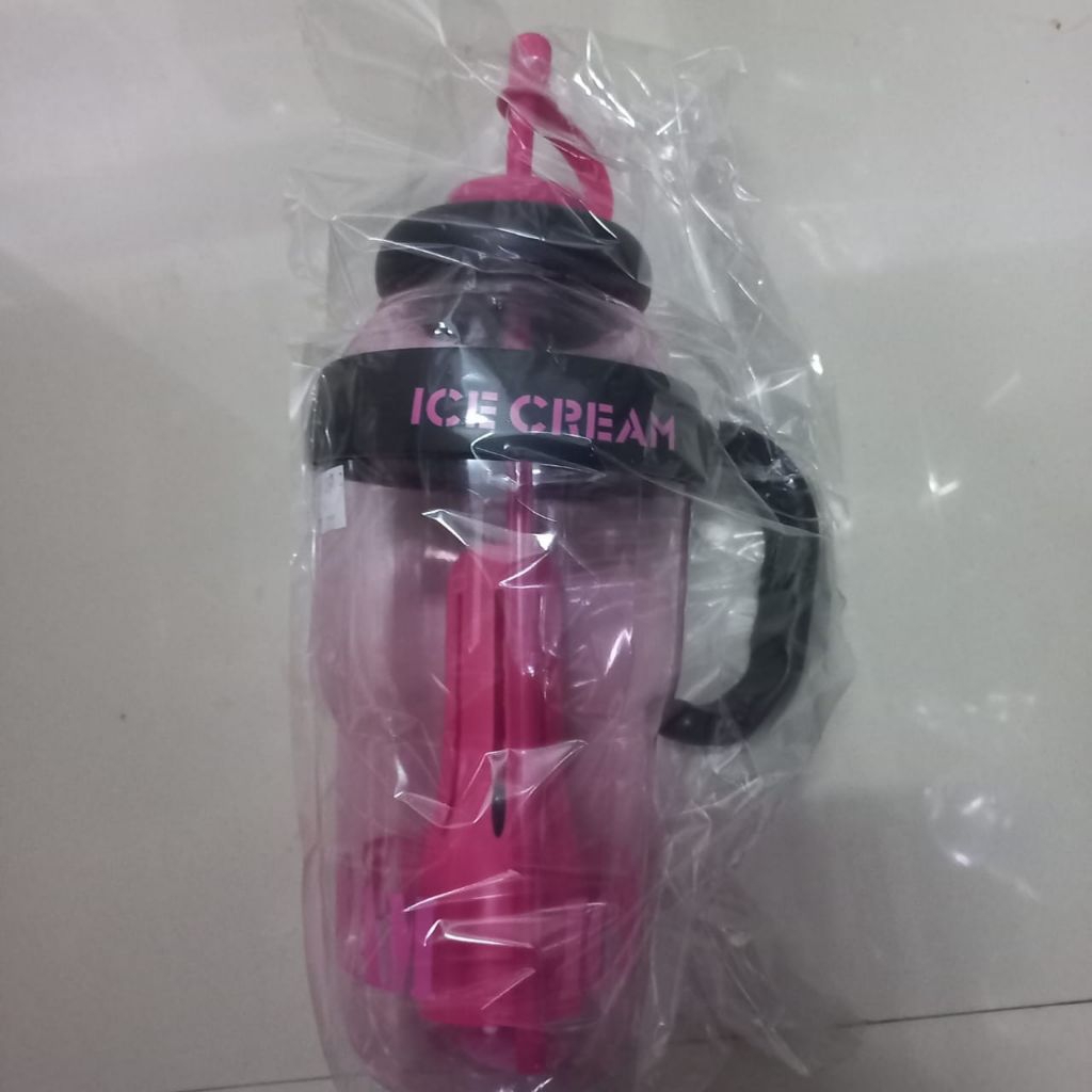 Tumblr ขวดเครื่องดื่ม tumblr ไอศกรีมสีชมพูขนาดใหญ่