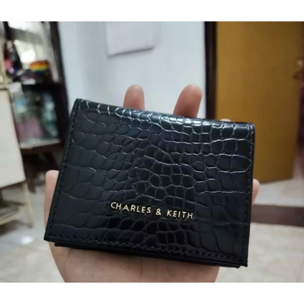 (Preloved) CK Black Folding Wallet