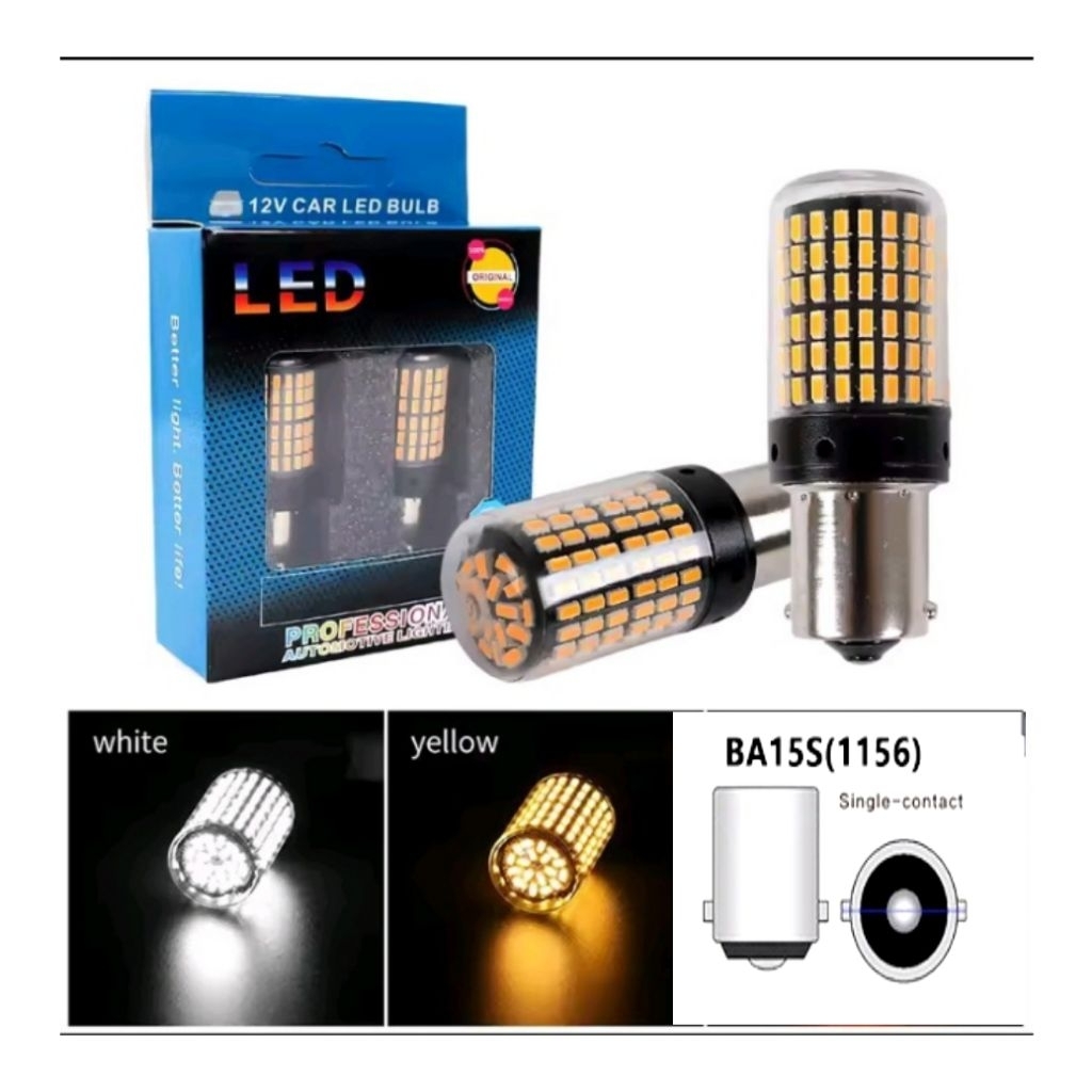 1156 Ba15s ขาไฟ LED ไฟเลี้ยวรถขนาน