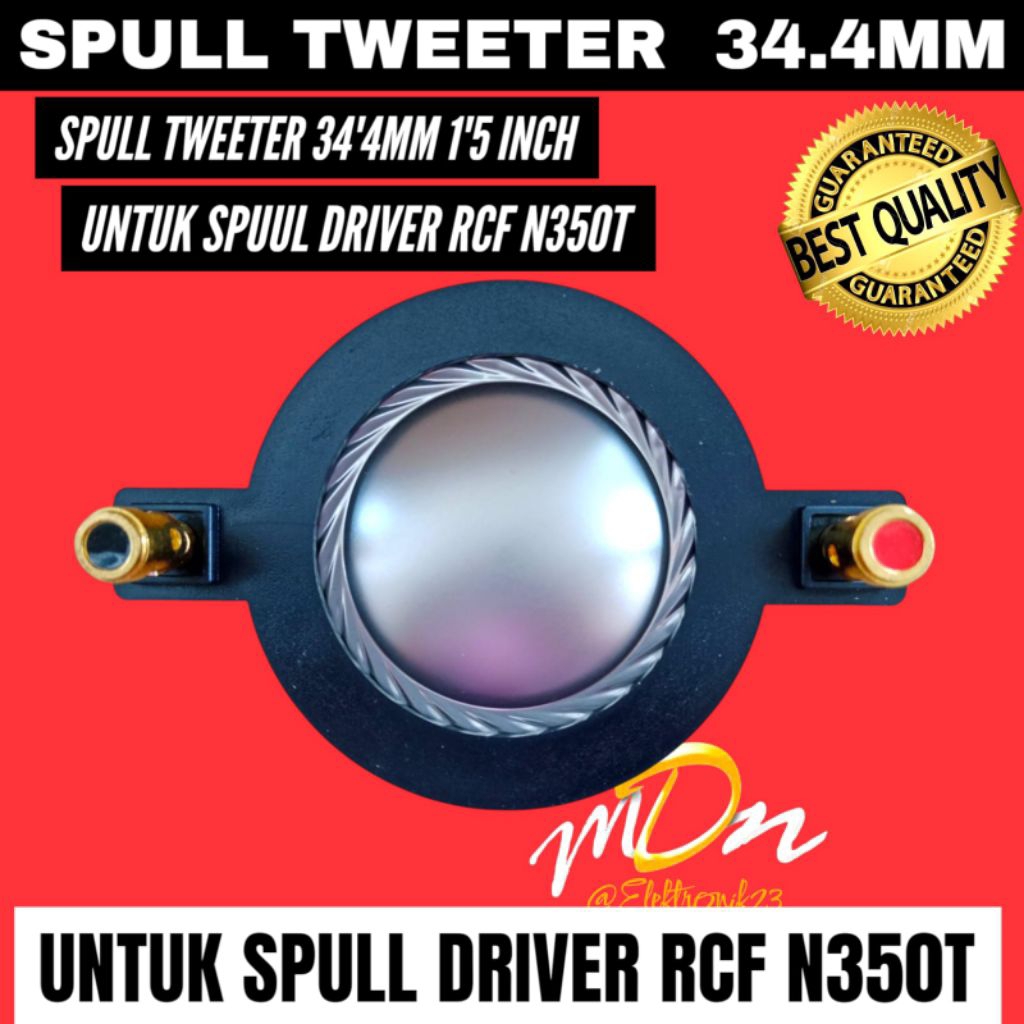 SPULL TWEETER 34.4 MM 1.45 INCH SPULL TWEETER 34" 4MM