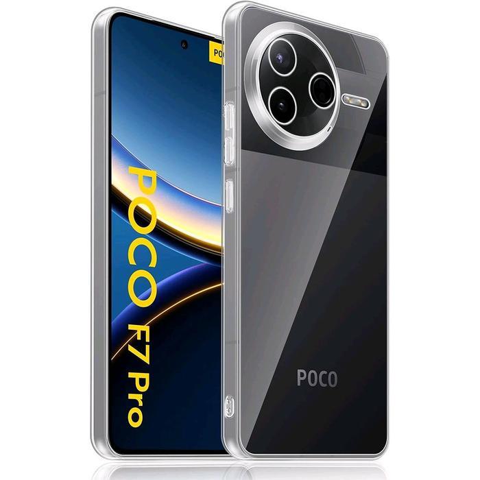 เคสนิ่มใสสําหรับ Poco F7 Ultra Ultra Ultrathin Premium Silicone - Poco F7 Ultra