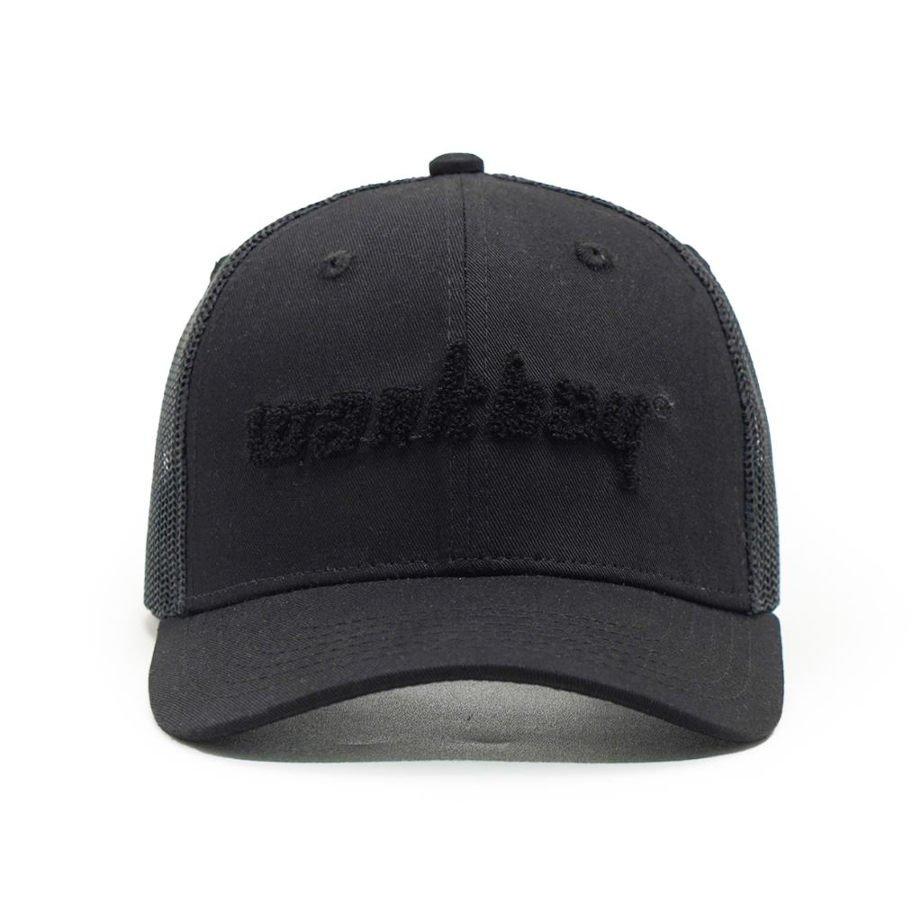 Wankbay Premium Black Tourmaline Distro Trucker Hat