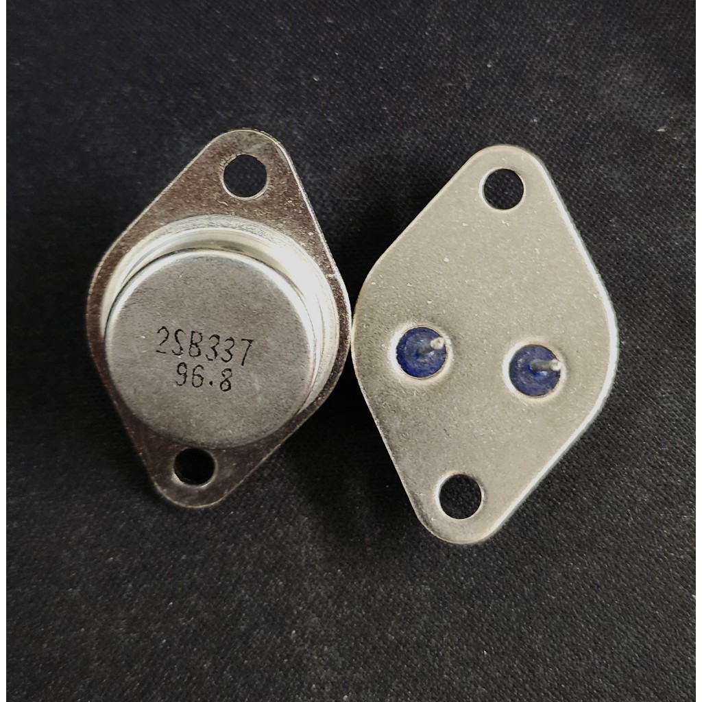 ทรานซิสเตอร์ 2SB337 B337 Silicon NPN ทรานซิสเตอร์พลังงานความถี่เสียงเอาต์พุต TO-3 Jengkol - วินเทจโบ