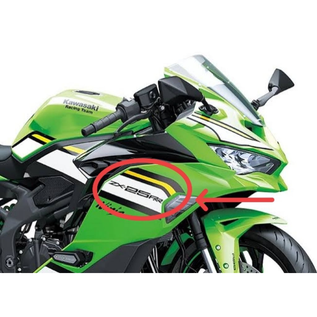 สติ๊กเกอร์สติ๊กเกอร์ FAIRING KAWASAKI ZX25RR ZX25 RR ZX 25RR KRT 2025 ORIGINAL KAWASAKI