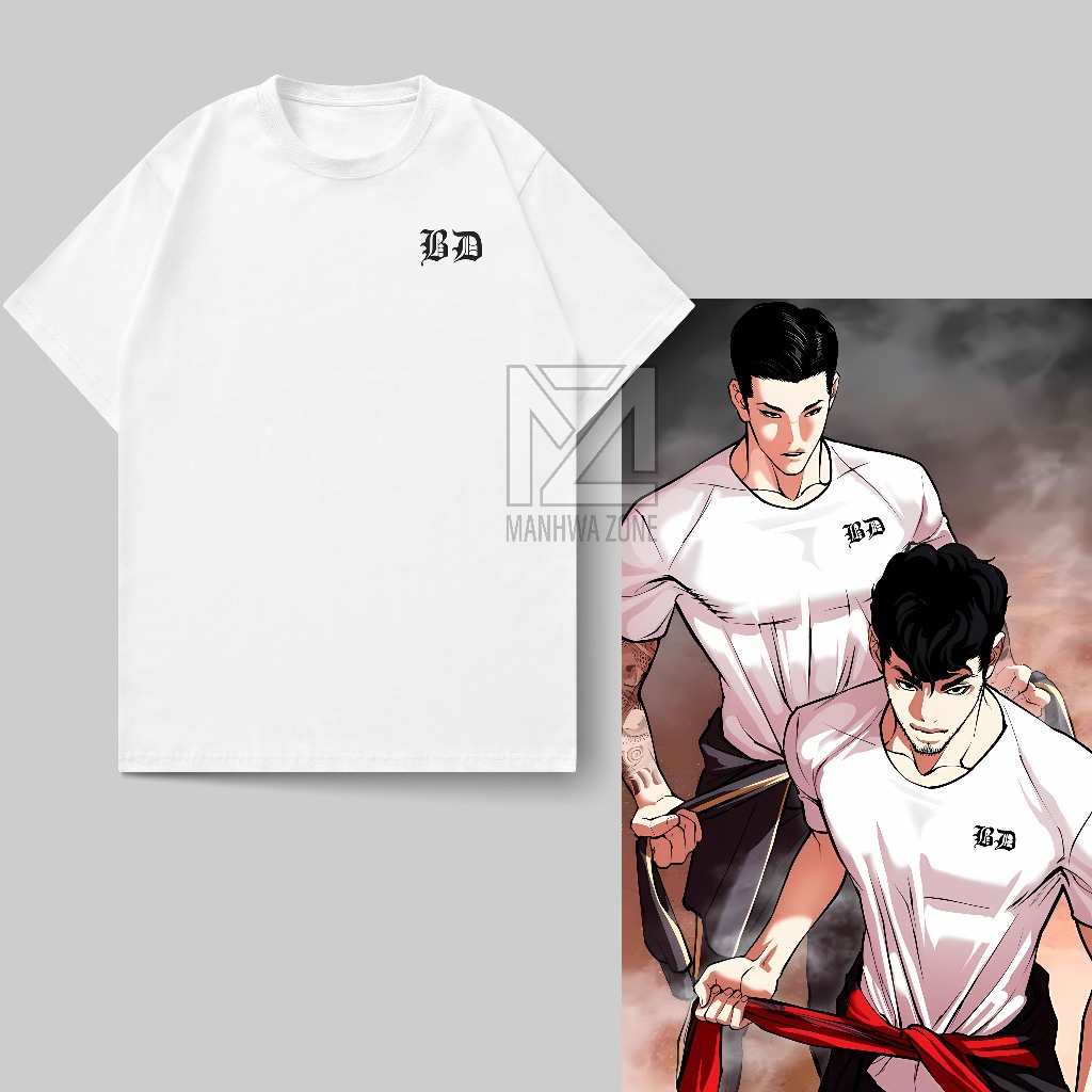 BIGDEAL Kim Gimyung Manhwa Outfit Lookism เสื้อยืด/เสื้อยืด BIG DEAL สําหรับวิธีดีลใหญ่ Kim Gimyung