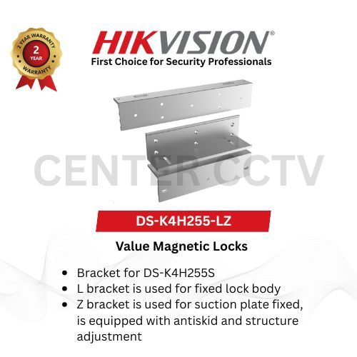 DS-K4H255-LZ - HIKVISION BRACKET DOOR MAGNETIC LOCK