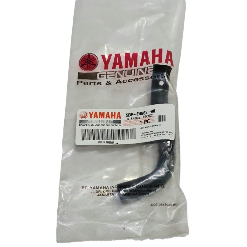 ท่อ BEND 2 OR SHORT BOTTOM AIS HOSE SCORPIO Z YGP 5BP-E4882-00