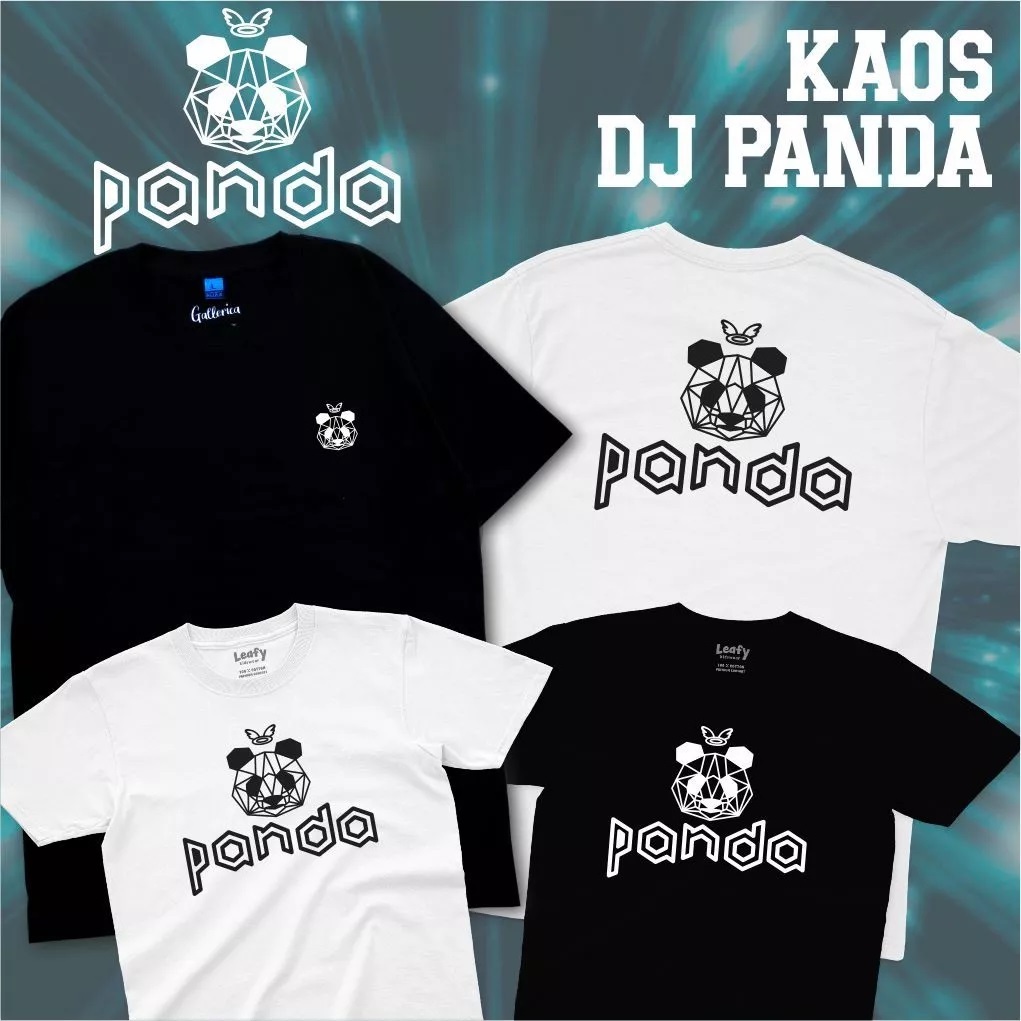 Viral DJ PANDA 2025 เสื้อยืด Unisex - เสื้อยืดผู้ใหญ่ - เสื้อยืดผู้ชายและผู้หญิง - เสื้อ DJ Panda