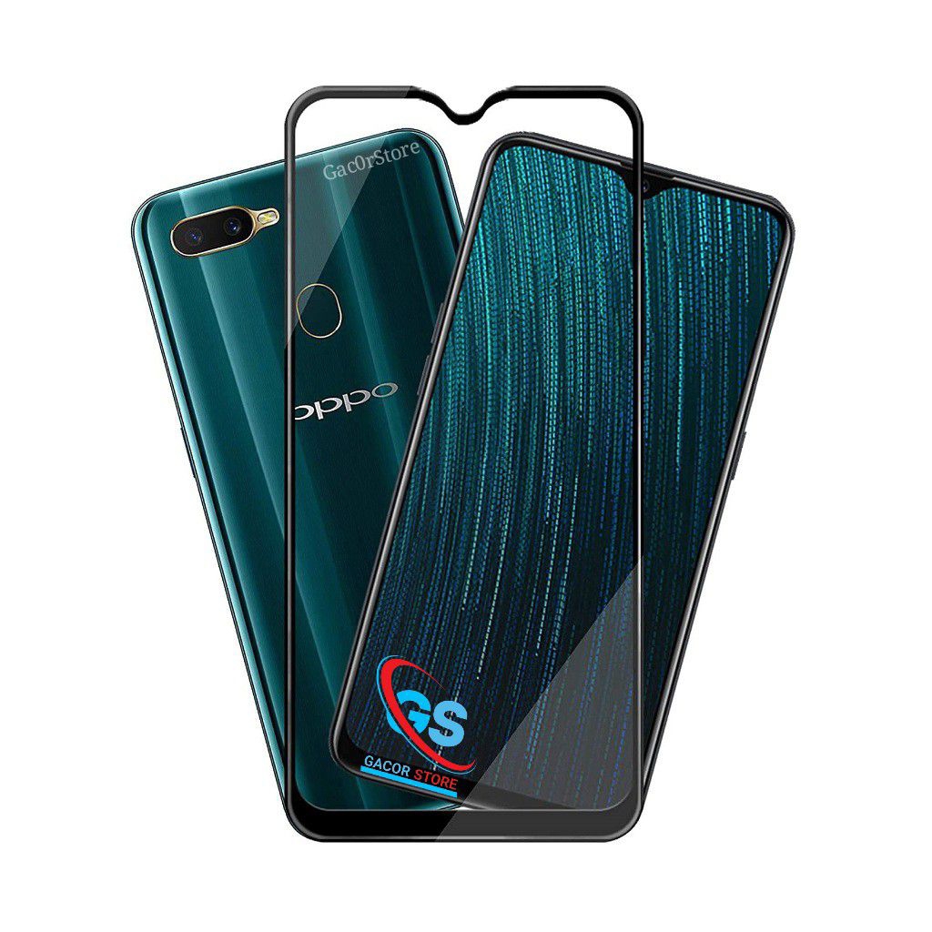 LAYAR กระจกนิรภัยแบบเต็มหน้าจอ 9D/21D/99D Oppo A1K A3S A5S A7 A8 A9 A11 A11K A12 A37/Neo 9 A39 A59/F