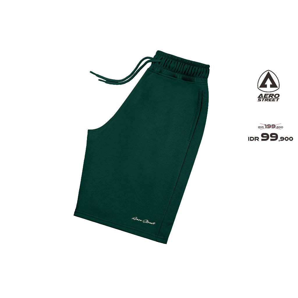 HIJAU Aerostreet Jogger Shorts Madava Green Jogger Pants EBAAA