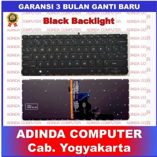 HP Probook X360 435 G7 430 G8 435 G8 430-G8 435-G8 คีย์บอร์ดแบ็คไลท์สีดํา