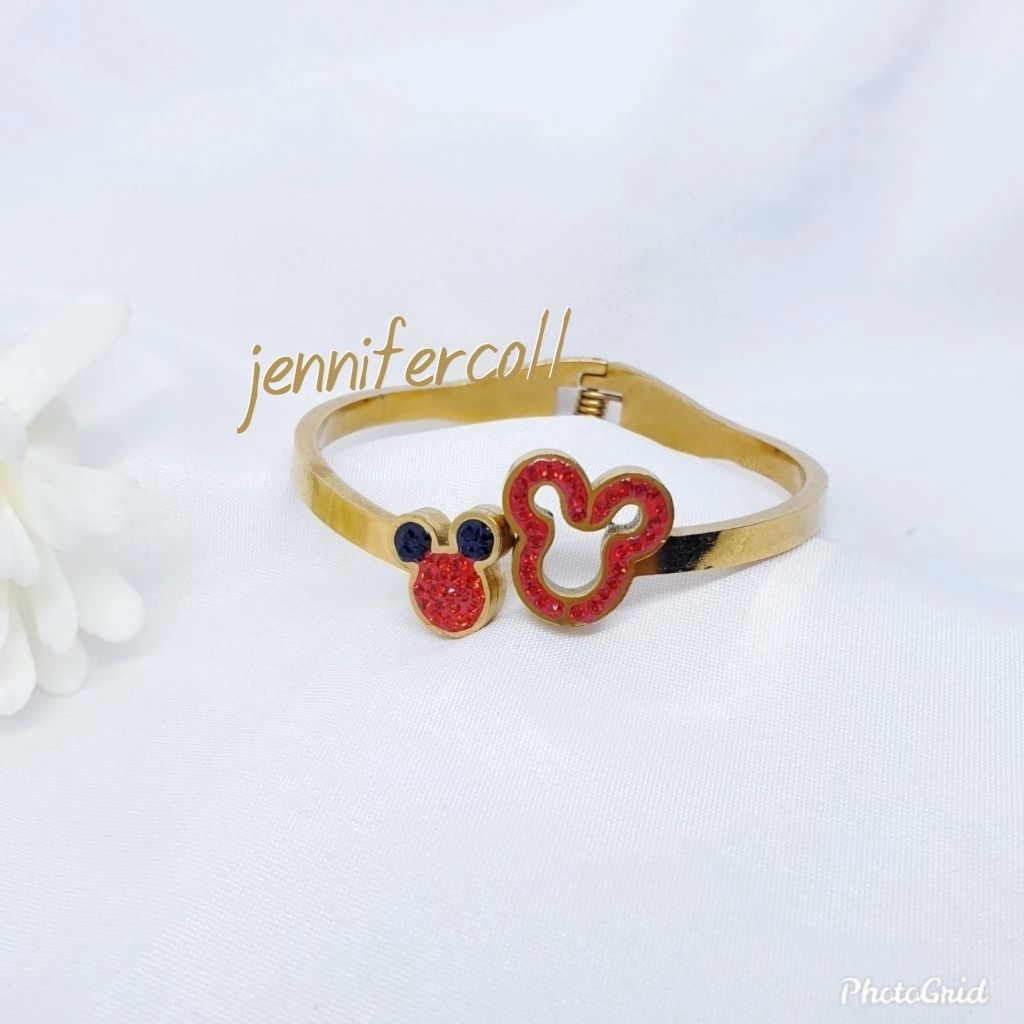 กําไลข้อมือเด็กไทเทเนียมป้องกันสนิมและภูมิแพ้ Dm 6 ซม