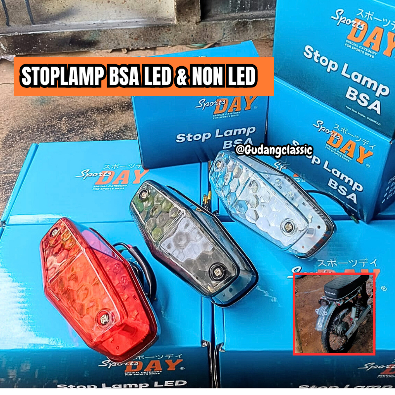 CB STOP ด้านหลัง STOPLAMP CB BSA ไม่ใช่ LED