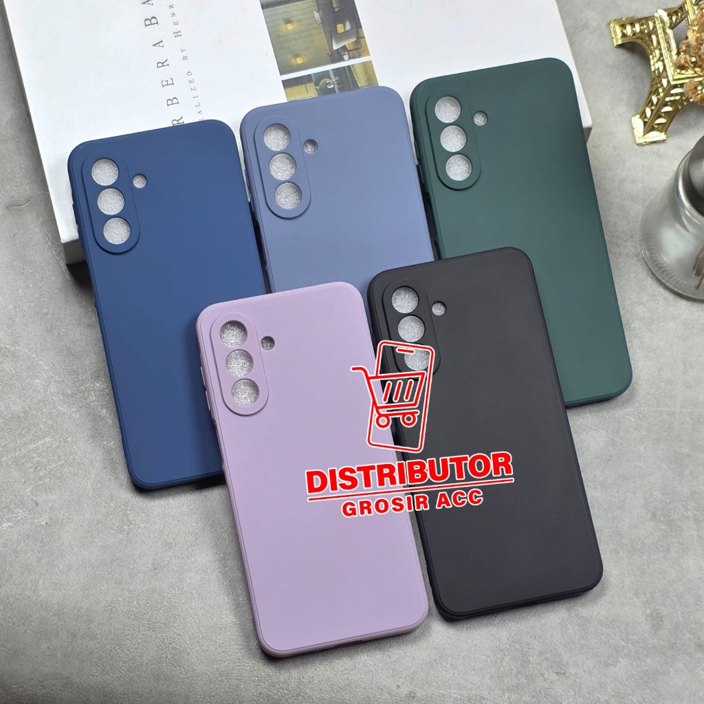 SAMSUNG A18 SAMSUNG A17 CASE MACAROON SQUARE EDGE SOFT CASE LIQUID EDGE SAMSUNG A18 SAMSUNG A17 MS-1