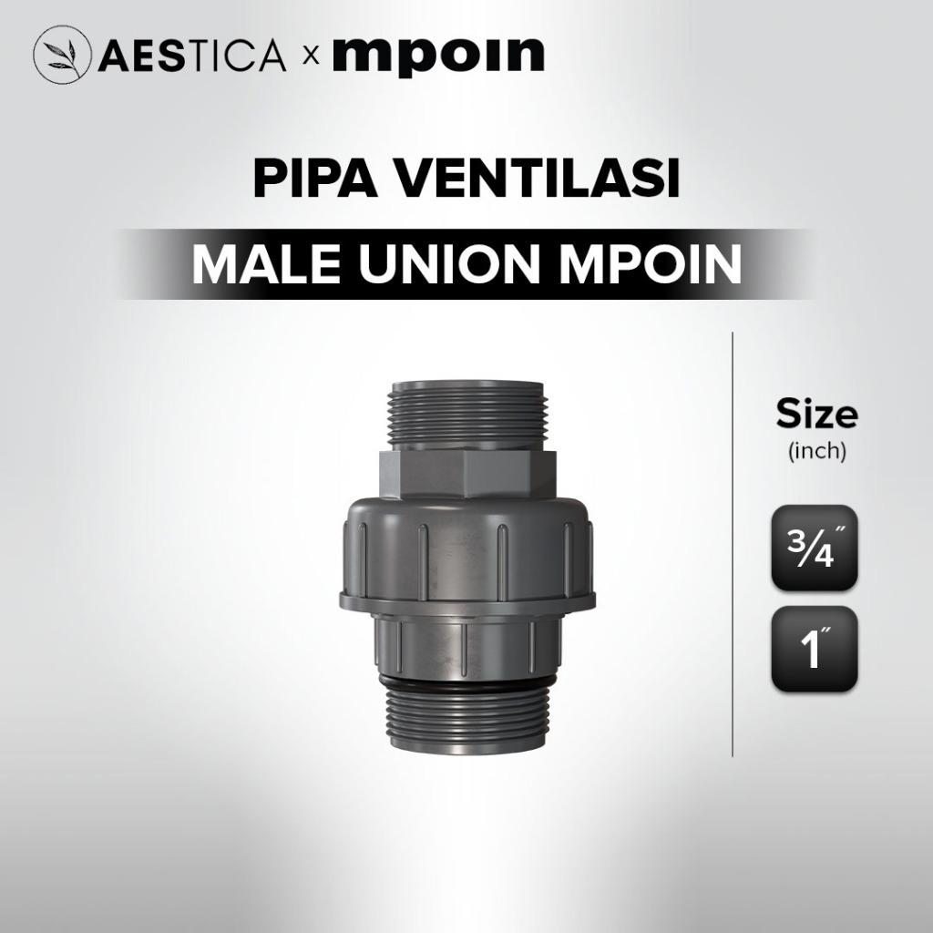 UNION MPOIN MAN VENTILATION PIPE 1 & 3/4 นิ้ว | ถังถัง | อีสทิก้า
