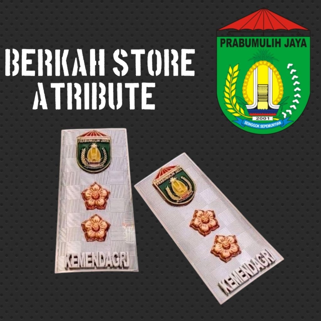 ใหม่ล่าสุด PDH LURAH KADES RANK PRABUMULIH DISTRICT PLATE - พิเศษ