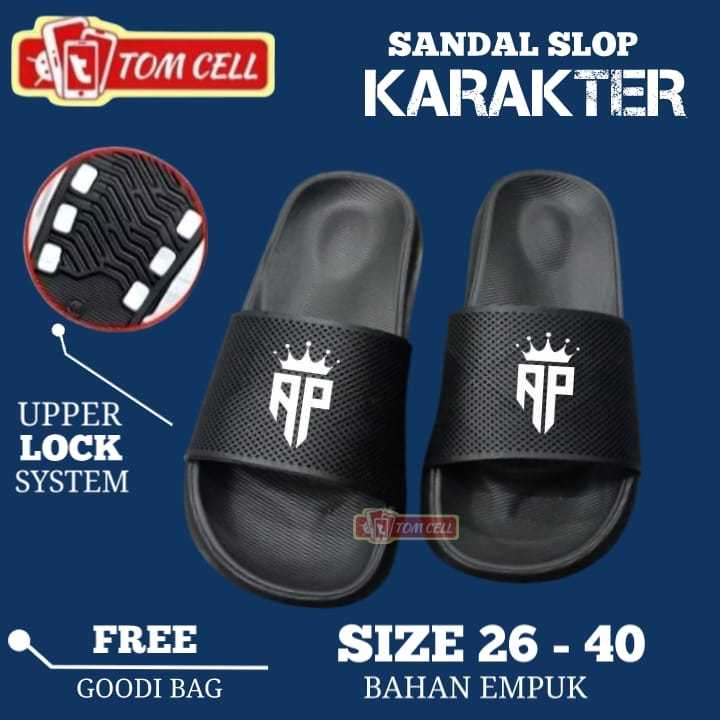 รองเท้าแตะสําหรับเล่นเกมกันลื่นแบบนุ่มสําหรับเด็ก FF ap king Andra St 26-40