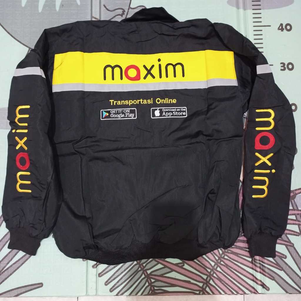 MAXIM BLACK WATERPROOF RETURNABLE JACKET PLAIN BLACK READY 7XL
