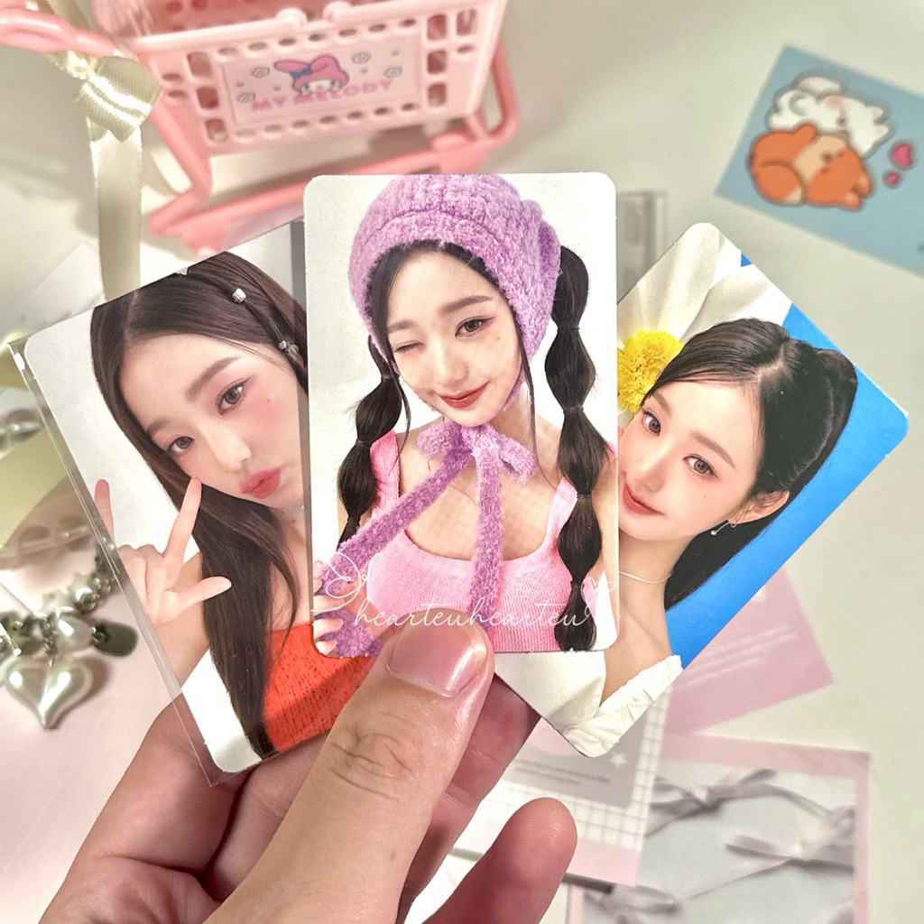 UNGU MERAH Hearteuhearteu [OFFICIAL] IVE Jang Wonyoung x Amuse Brand Collaboration Official Photocar