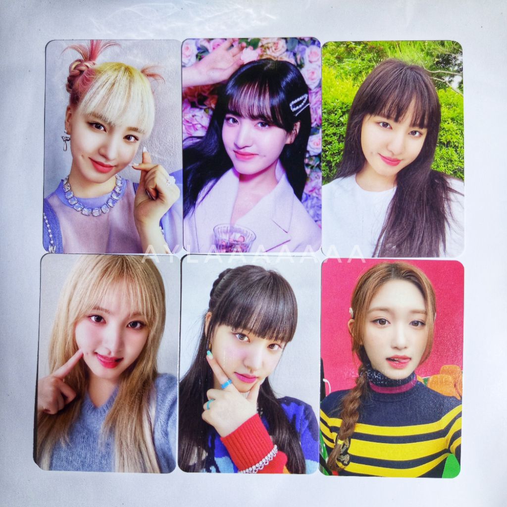 Wts ive liz Kim jiwon leeseo photocard อัลบั้มอย่างเป็นทางการ