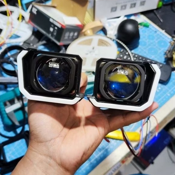 Custom Bild Shroud 1.5 นิ้ว Hexa L รุ่น Anti-Spot วัสดุทนความร้อนที่แข็งแกร่ง | สามารถขอโลโก้ได้