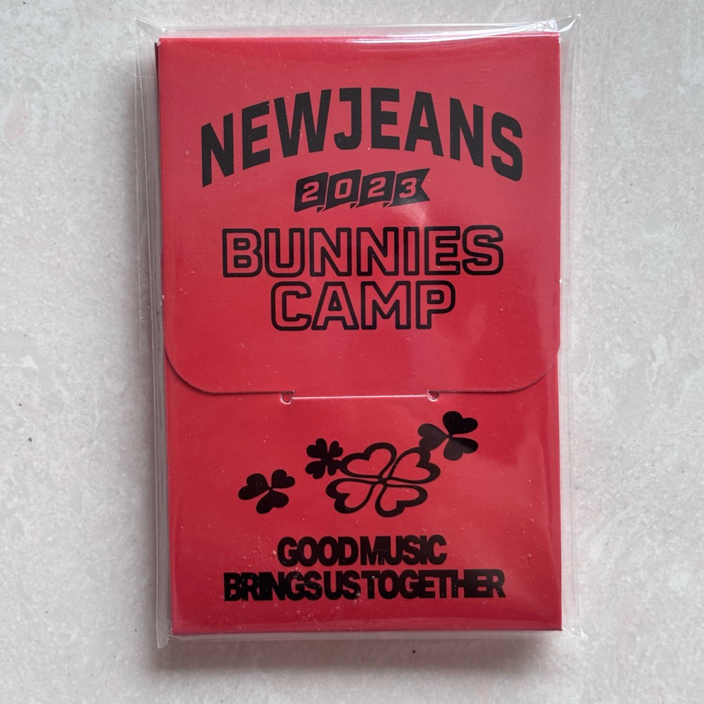 [READY NEW&SEALED] NewJeans NJZ New Jeans 2023 Bunnies Camp Fanmeeting Official MD Merchanted Photoc