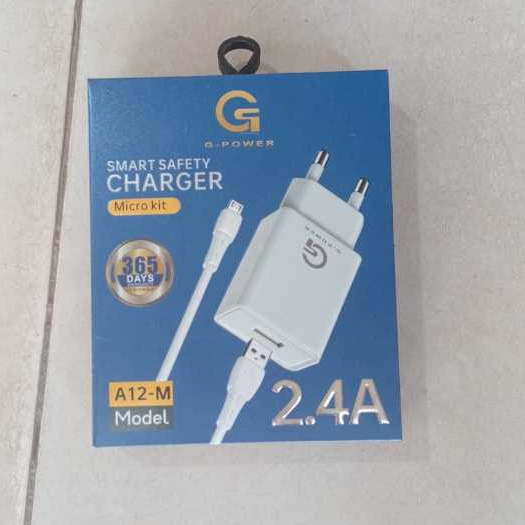 TRAVEL CHARGER A12M MICRO 2.4A GPOWER