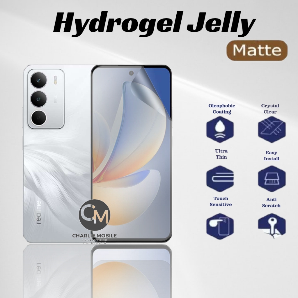 Anti-scratch jelly Hydrogel matte glare Anti-oil Realme C71