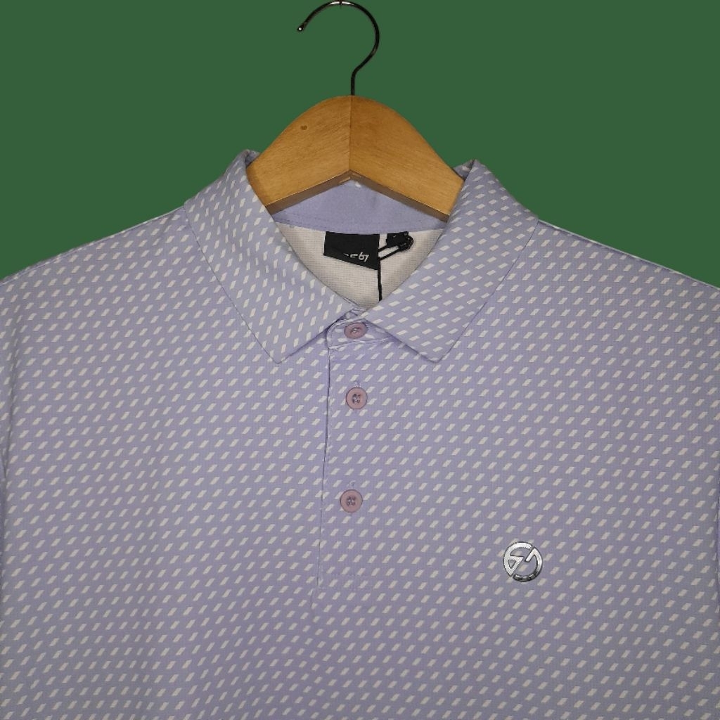 SGF 67 SUPERIOR GOLF เสื้อยืดคอปกผู้ชาย Dri Fit เสื้อกีฬาผู้ชาย