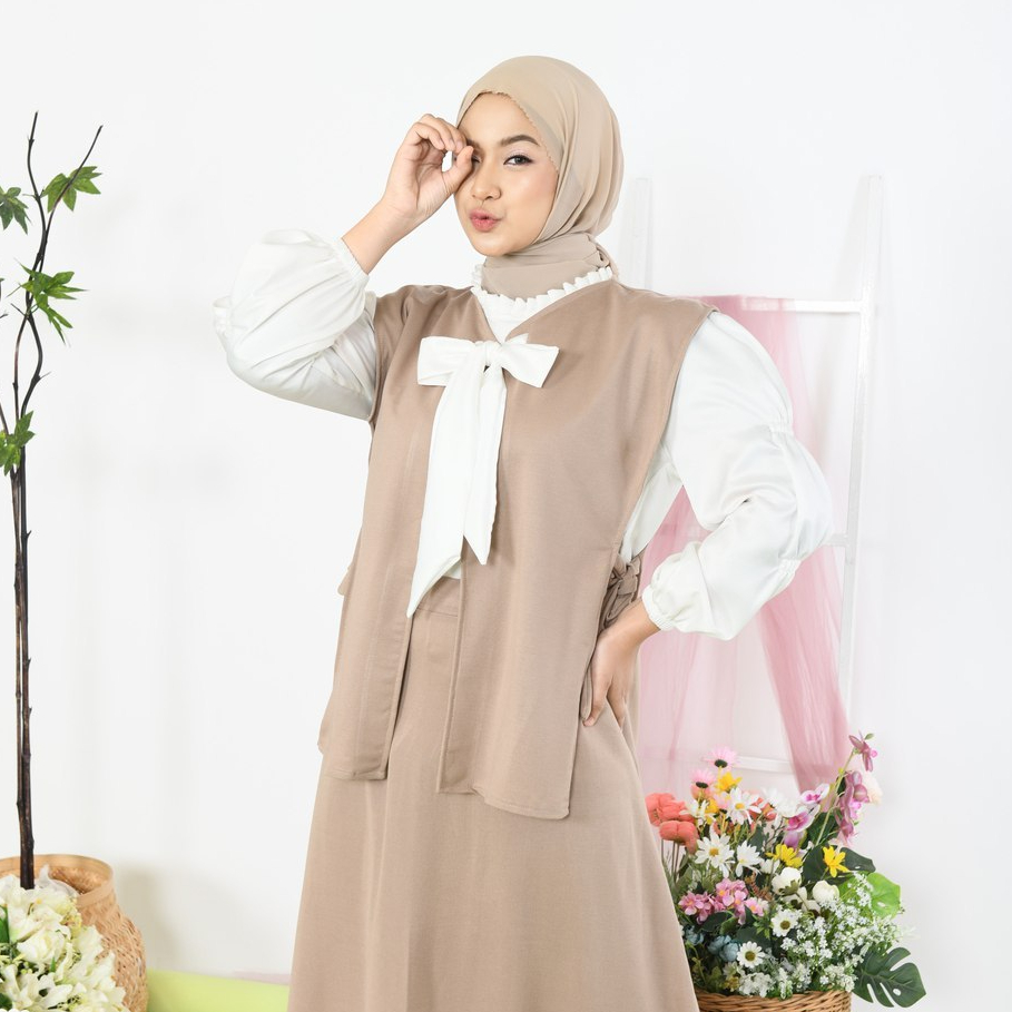 Yeppo | Amari One Set Vest Skirt สูทมุสลิม