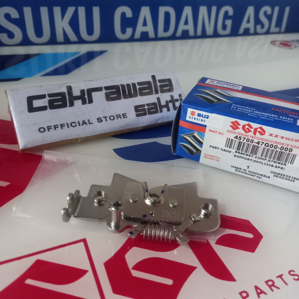 BUTTERFLY SEAT CLIP SHOGUN 125 SMASH NEW NEXX 110 TITAN ORIGINAL 45700-47G00-000