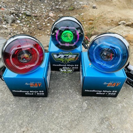 BILED NINJA SET BATOK NINJA SHROUND RGB DEVIL RGB SPORTDAY