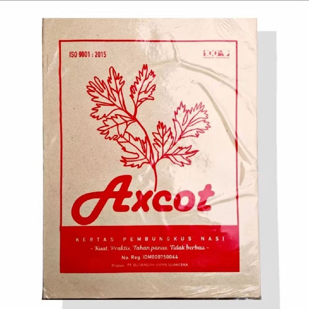 Warteg Uduk Brown Rice Wrapping Paper / Rice Paper บรรจุ 230 แผ่น