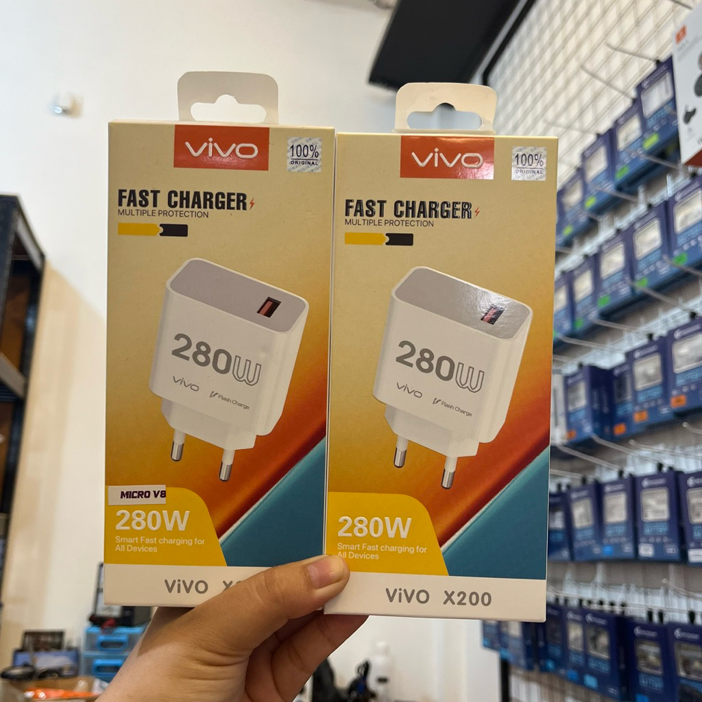 VIVO 280W FAST CHARGING CHARGER USB TO TYPE C และ USB เป็น MICRO