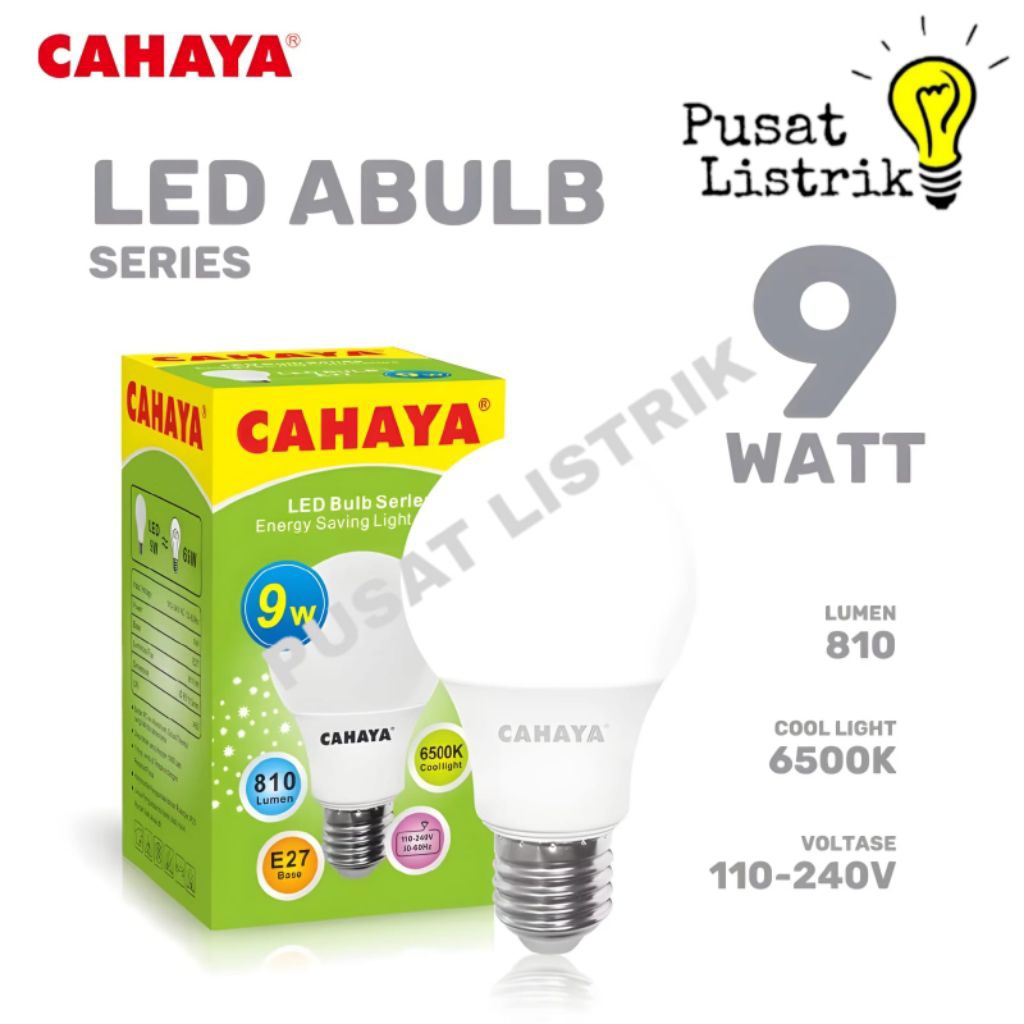 CAHAYA 9watt หลอดไฟ LED 9w ไฟ LED