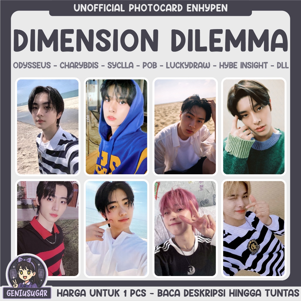[EN-] DIMENSION: DILEMMA PHOTOCARD UNOFFICIAL