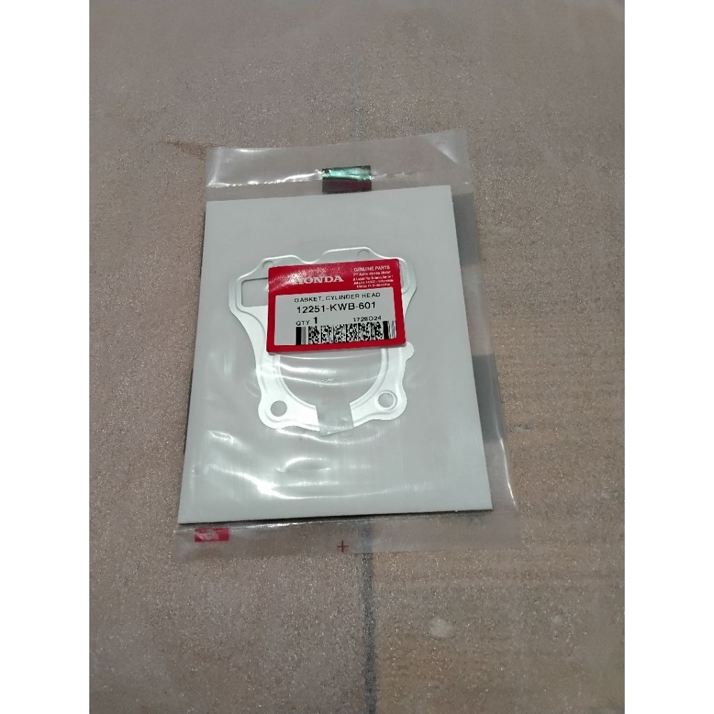 ปะเก็นฝาสูบ// ปะเก็นบล็อก 12251-KWB-601//ORIGINAL AM