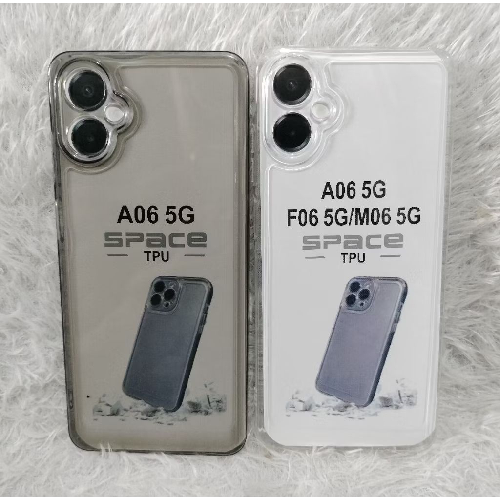 SAMSUNG A06 5G/F06 5G/M06 5G CLEAR TRANSPARENT SILICONE TPU BACK PROTECTOR CAMERAMEN