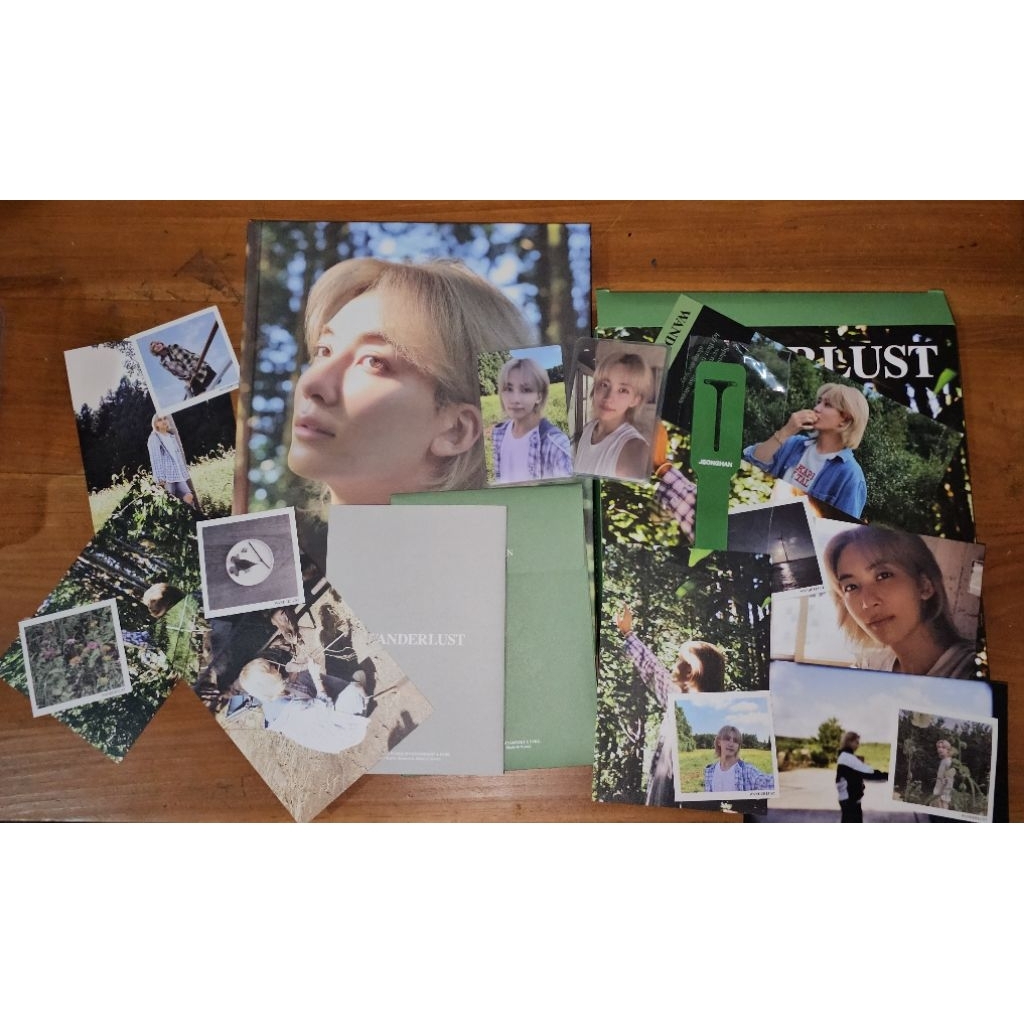 SEVENTEEN OFFCIAL MERCH JEONGHAN PHOTOBOOK WANDERLUST