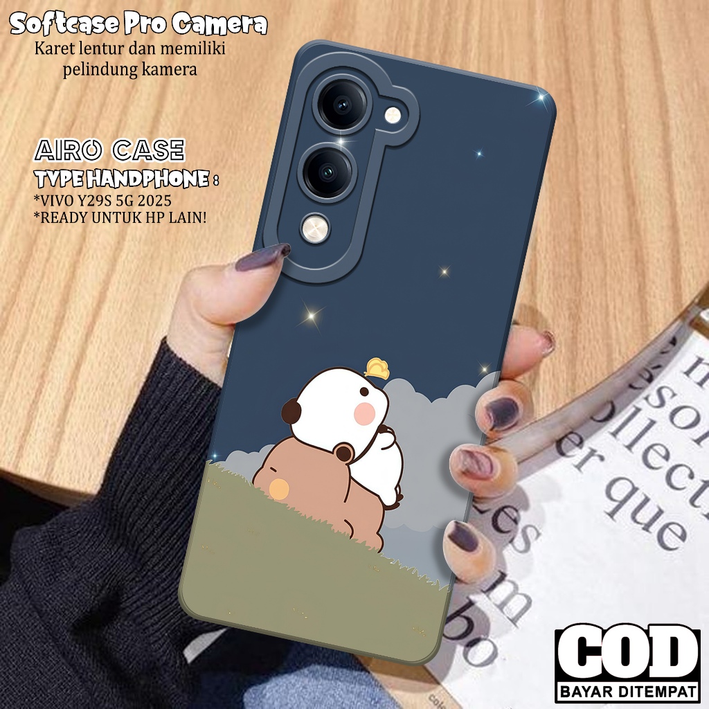 HP เคส VIVO Y29S 5G 2025 ล่าสุด - เคส VIVO Y29S 5G 2025 Softcase - เคสแฟชั่นการ์ตูน - เคส VIVO Y29S 