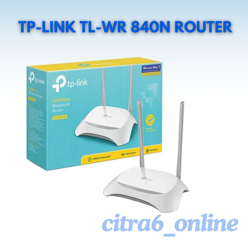 เราเตอร์ไร้สาย TP-Link TL-WR 840N