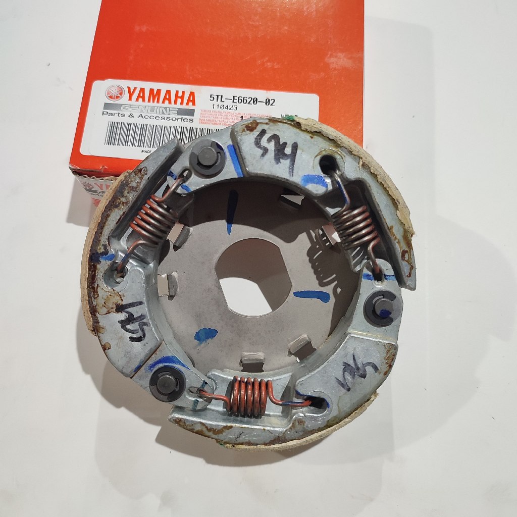 DOUBLE CLUTCH ASSY SET MIO SPORTY SMILE SOUL ORIGINAL YAMAHA YGP 5TL-E6620-02