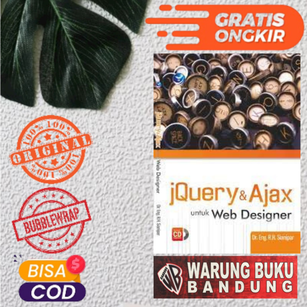 หนังสือ Jquery & Ajax สําหรับนักออกแบบเว็บ -Madcoms