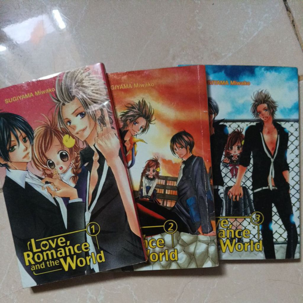 [การ์ตูน]Love Romance and the World 1-3 Complete (Sugiyama Miwako)