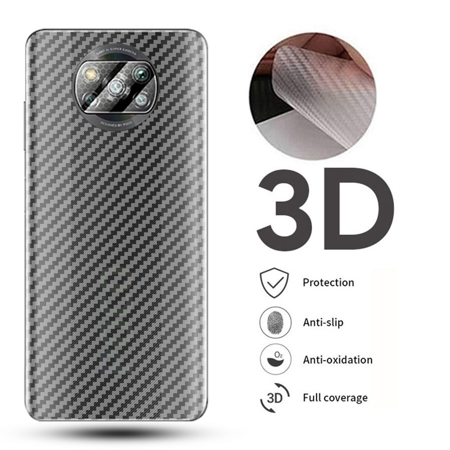 [ Huawei Nova 2i / 3i / 5T ] Skin Carbon Skin Fiber 3D Full Body Carbon Hydrogel Sticker