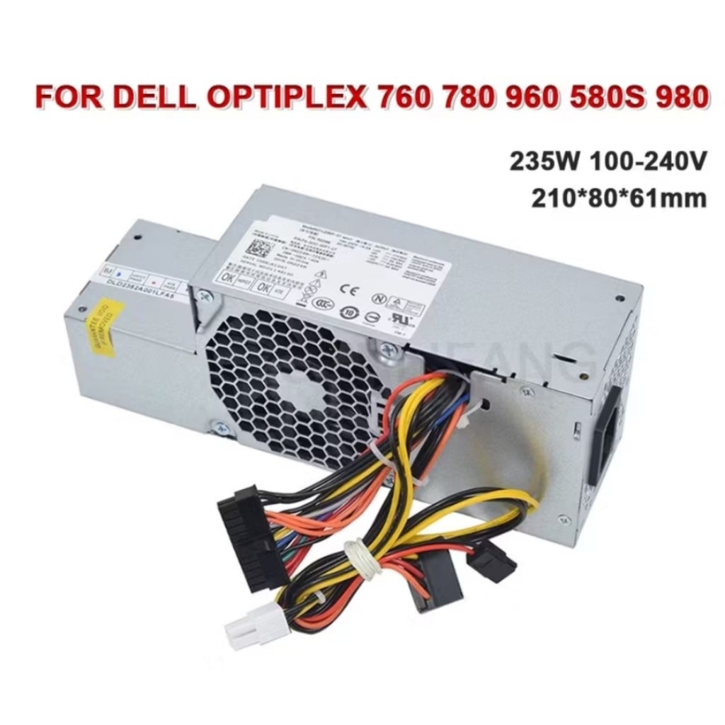 Dell Optiplex H235E-00 D235E-00 L235P-01 H235P-00 760 780 960 580S PSU