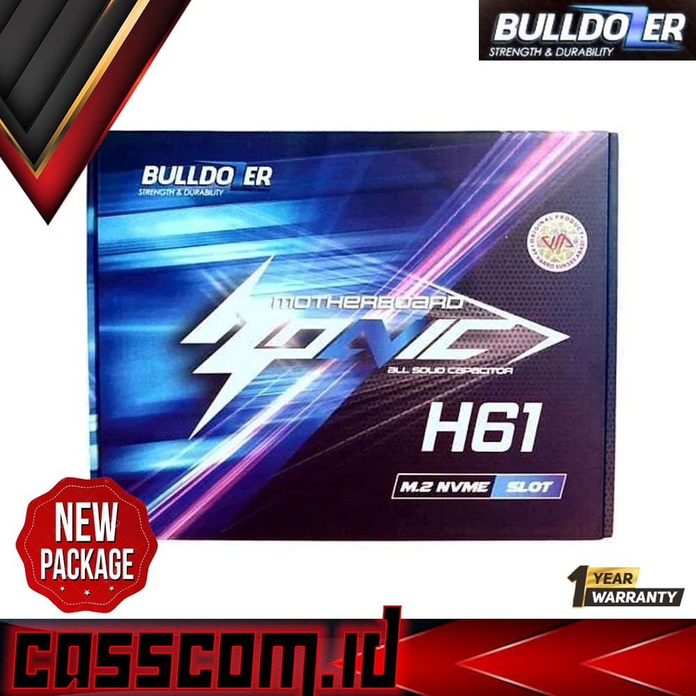H61 DDR3 LGA 1155 Bulldozer เมนบอร์ด