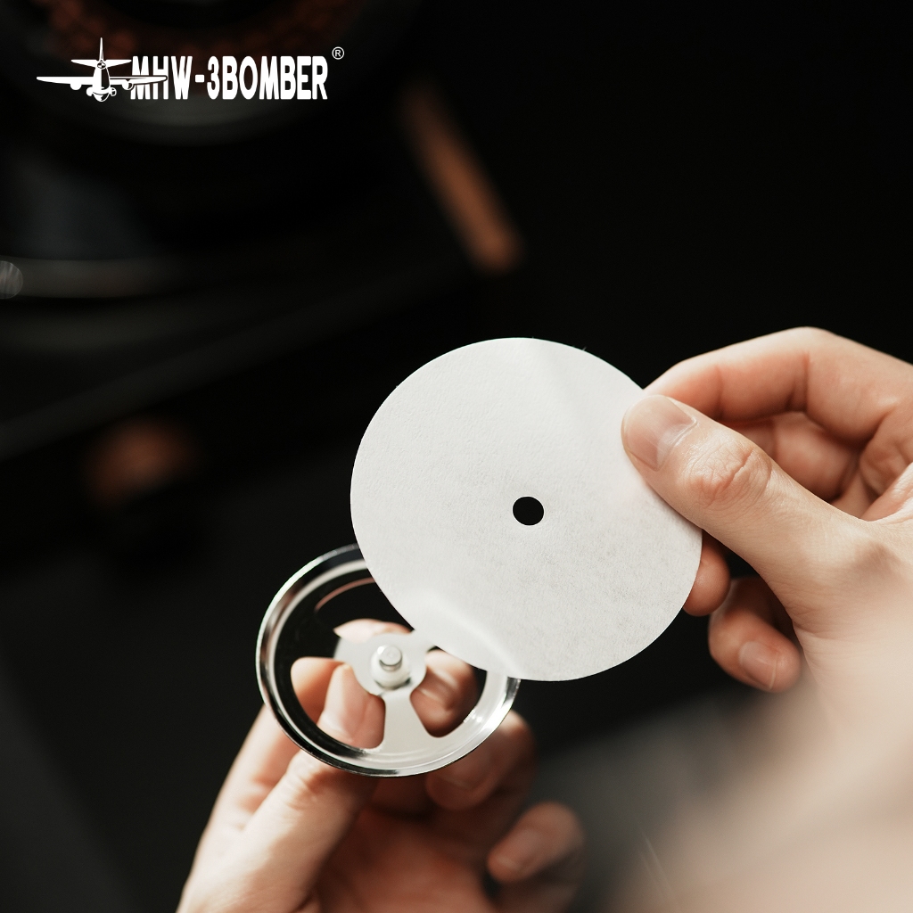 Trasti x MHW-3BOMBER Siphon หม้อกรองและกระดาษกรองสแตนเลสกาแฟ Syphon กรองทดแทนอาหาร-ปลอดภัยซิลิโคนกรอ