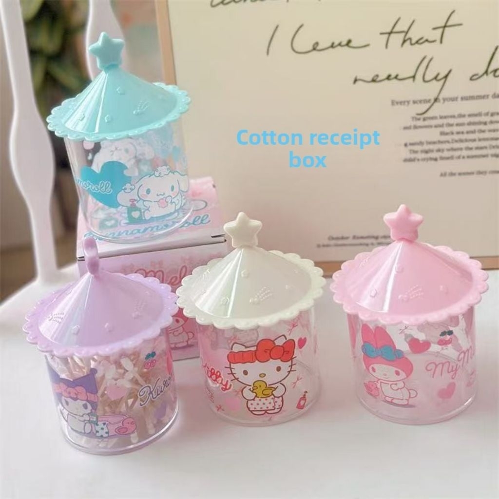 Sanrio Cotton Buds Storage Jar