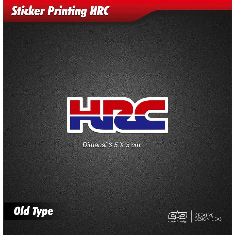 สติ๊กเกอร์ HRC - Honda Racing